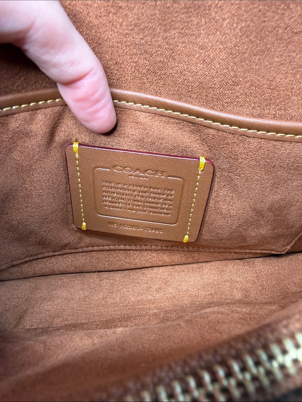 Coach VINTAGE TABBY 26 Shoulder bag Bold Red - Picture 12 of 15